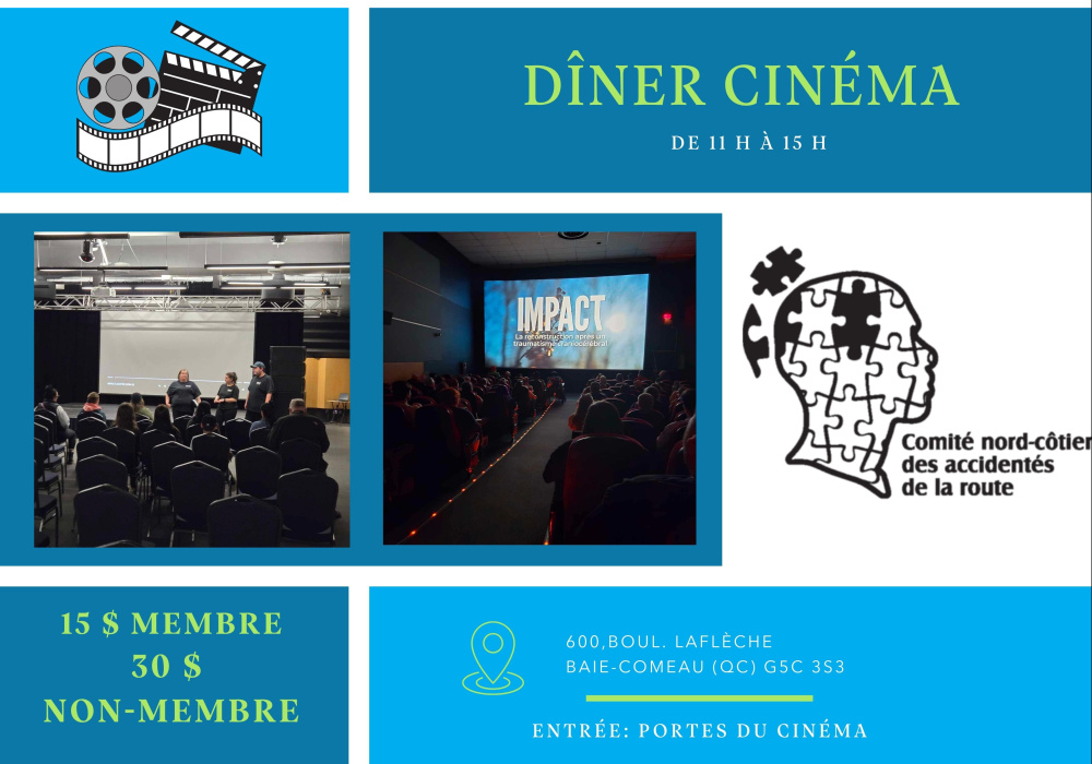 Dîner cinéma (CNCAR)