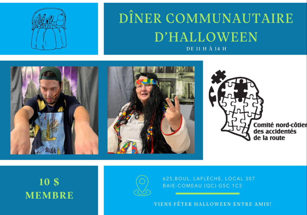 Dîner communautaire d’Halloween