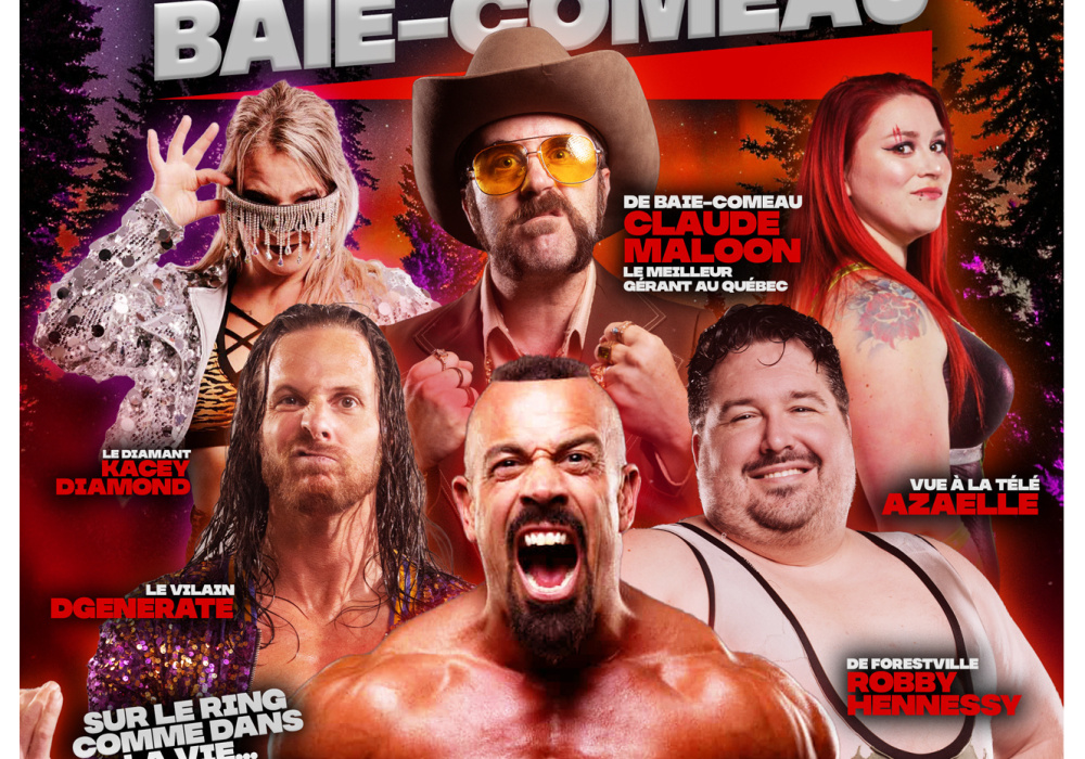 Un gala de lutte pour soutenir notre mission : r&eacute;servez la date! 